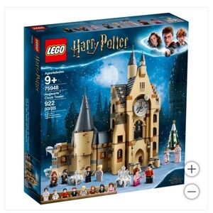 LEGO Harry Potter Magical Clock Tower Set 922 Pieces Set 75948 Open Bag Box